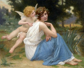 Guillaume Seignac Painting - seignac guillaume cupid and psyche